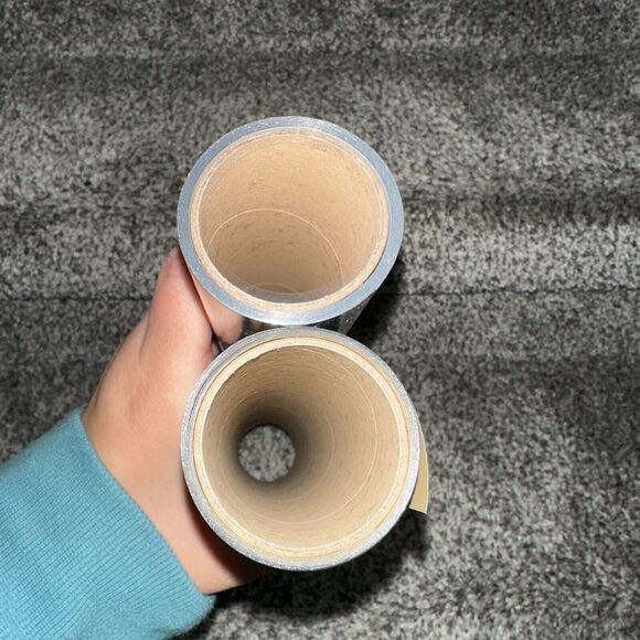 Metallic Silver & Gold HTV Heat Transfer Vinyl 12"x72" Iron On Cricut Heat Press - Picture 3 of 3